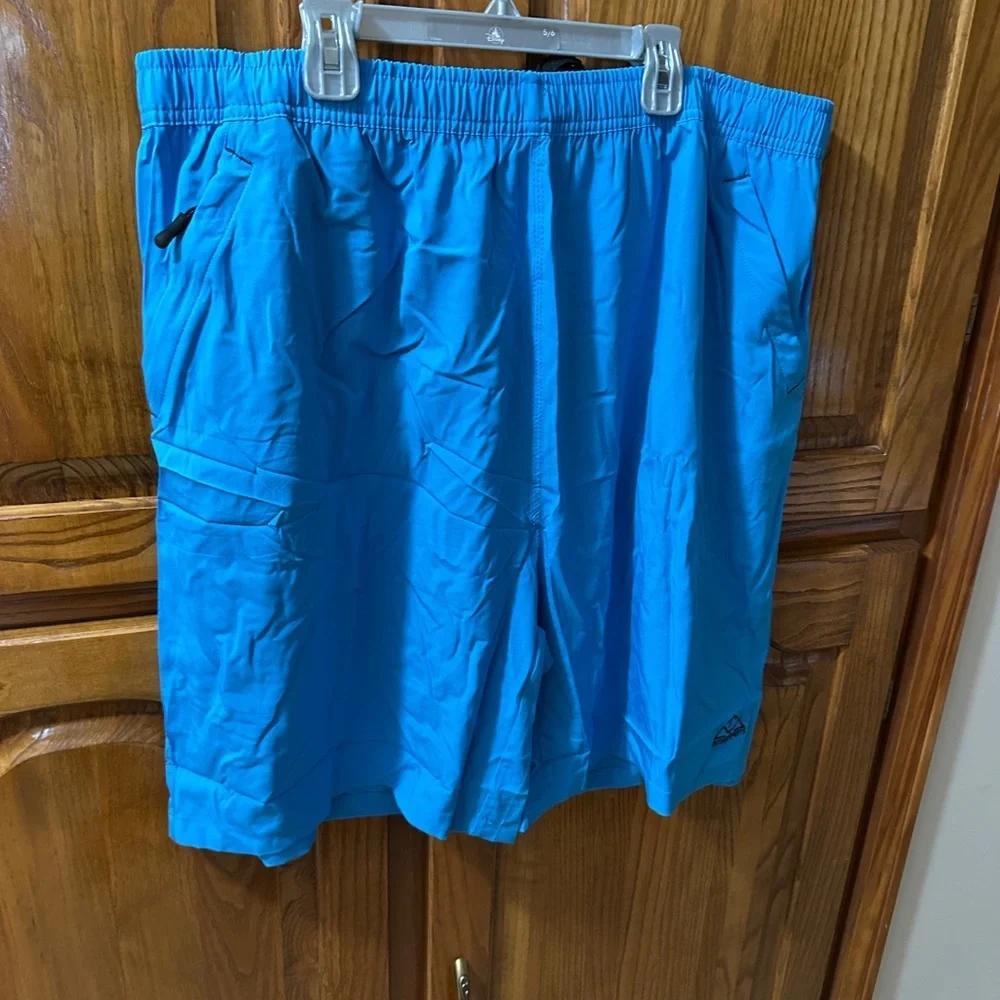 Men’s 38” Waist Athletic Shorts‎ in Bright Blue NWT